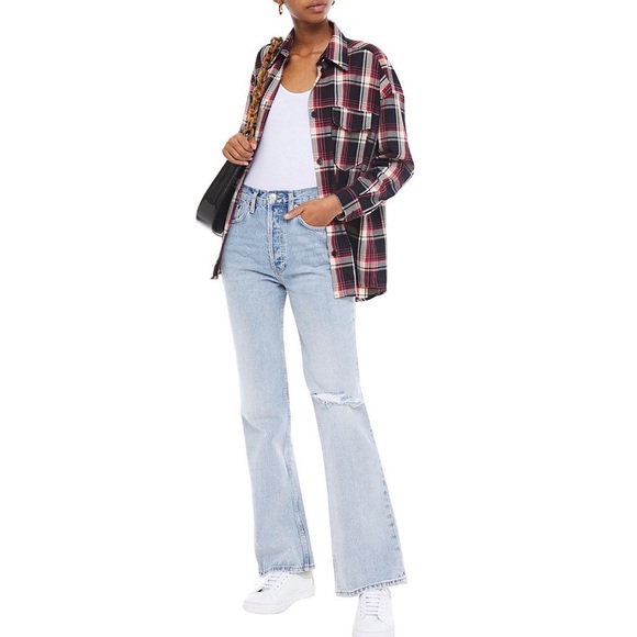 Re/Done Denim - Re/Done NWT 70s Bootcut High Rise Lightworn 7 Wash Button Fly Jeans